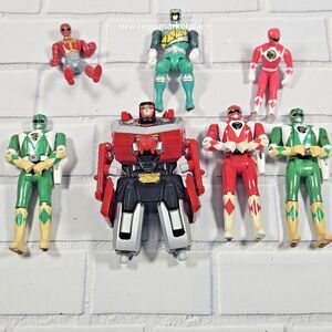 Power Rangers Assorted Bundle- Used vintage flipping head power ranger megazord